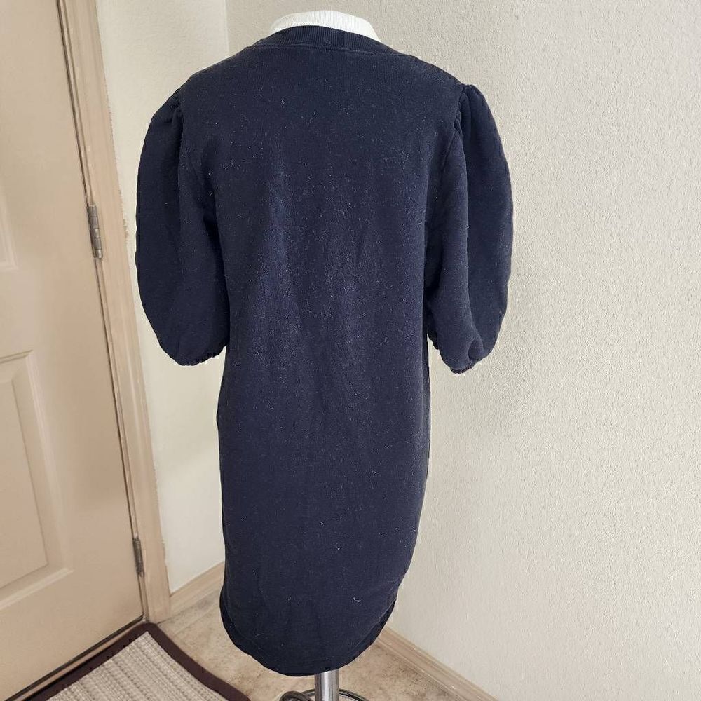 Ética Isabelle Puff Sleeve Dress Black XS - Picture 5 of 7
